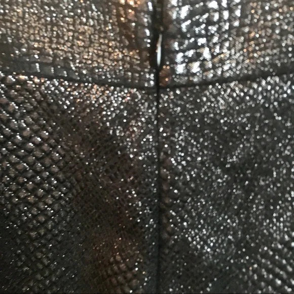 Express Black Metallic Women Shorts - Picture 6 of 8